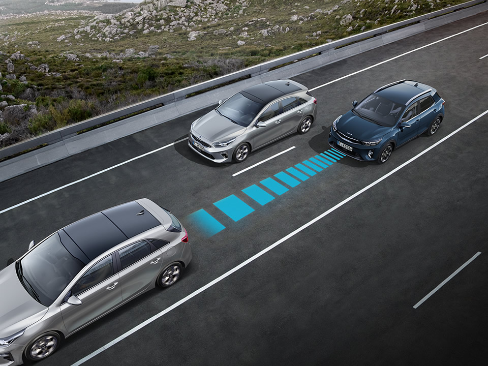 The new Kia Stonic Smart Cruise Control